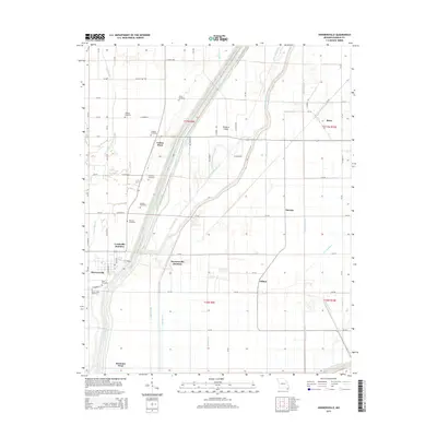 2015 Map of Hornersville, 2015 Print