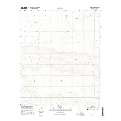 2017 Map of Horney Ranch, 2017 Print