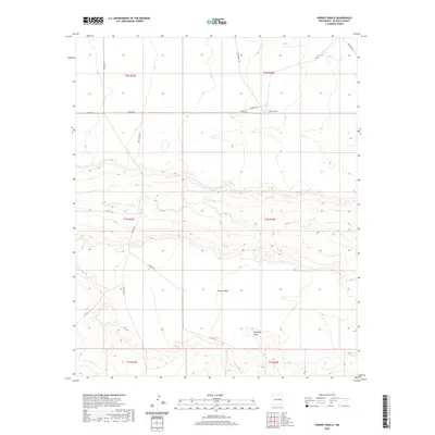 2020 Map of Horney Ranch, 2020 Print