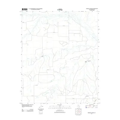 2012 Map of Hornica Creek, 2012 Print