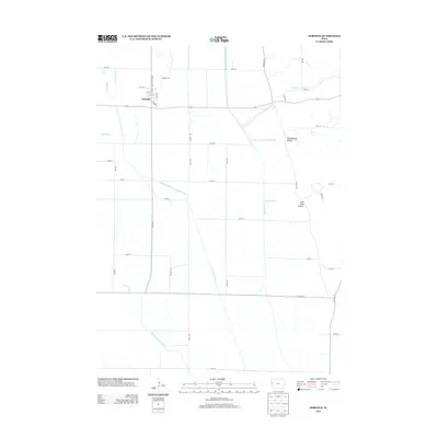 2013 Map of Hornick, 2013 Print