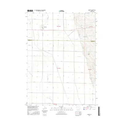 2015 Map of Hornick, 2015 Print