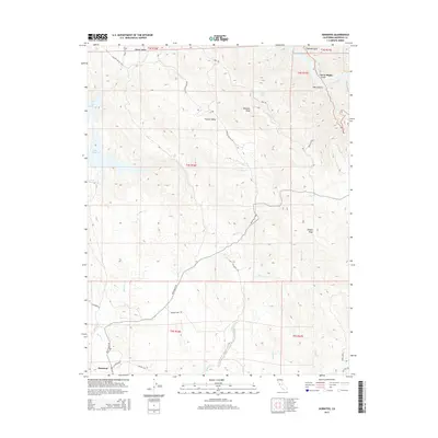2015 Map of Hornitos, 2015 Print