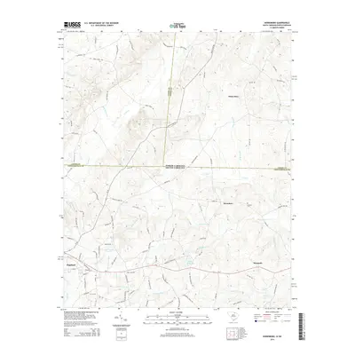 2014 Map of Hornsboro, 2014 Print