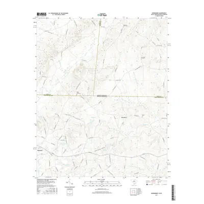 2017 Map of Hornsboro, 2017 Print