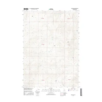 2017 Map of Horse Basin, 2017 Print