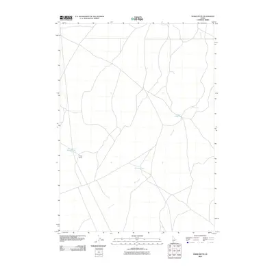 2010 Map of Horse Butte, 2010 Print