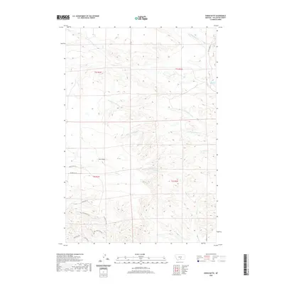 2020 Map of Horse Butte, 2020 Print