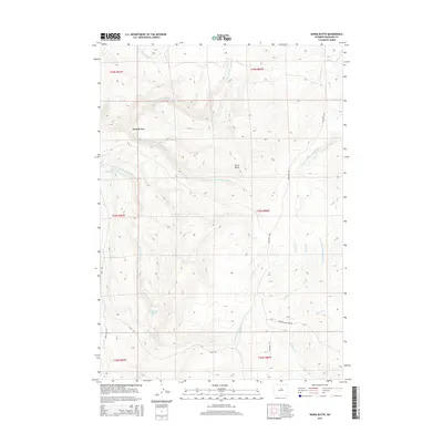 2015 Map of Horse Butte, 2015 Print