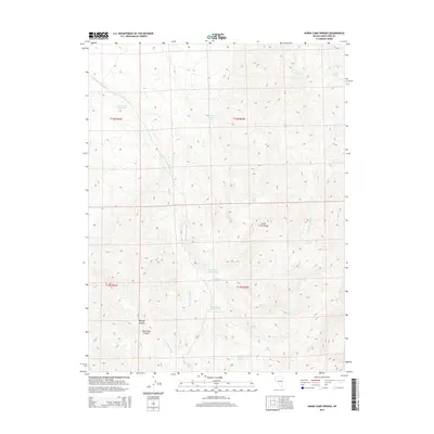2014 Map of Horse Camp Springs, 2014 Print