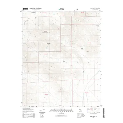 2015 Map of Horse Canyon, 2015 Print