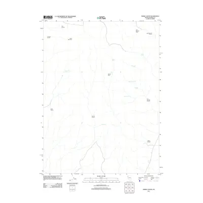 2011 Map of Horse Canyon, 2011 Print
