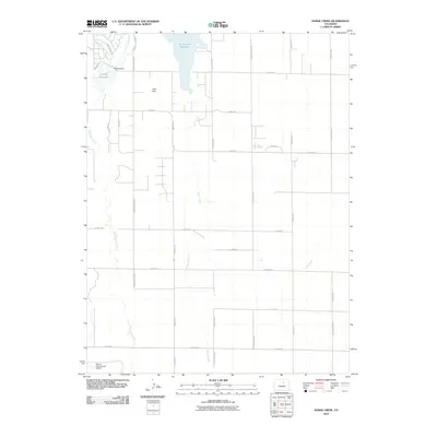 2010 Map of Horse Creek, 2010 Print