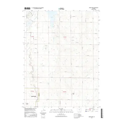 2016 Map of Horse Creek, 2016 Print