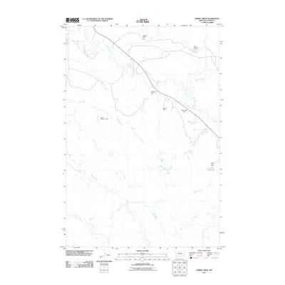 2011 Map of Horse Creek, 2011 Print