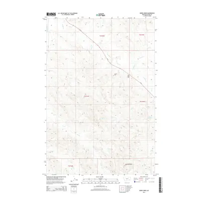 2014 Map of Horse Creek, 2014 Print