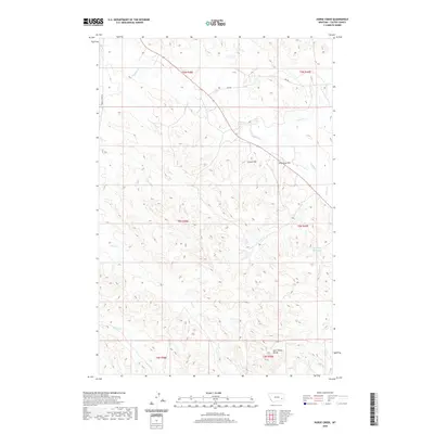 2020 Map of Horse Creek, 2020 Print
