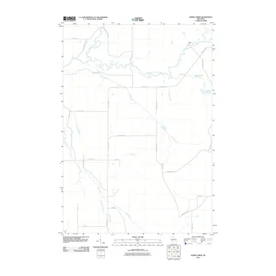 2010 Map of Horse Creek, 2010 Print