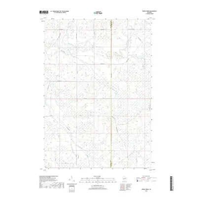 2018 Map of Horse Creek, 2018 Print