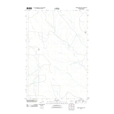 2011 Map of Horse Creek Hill, 2011 Print