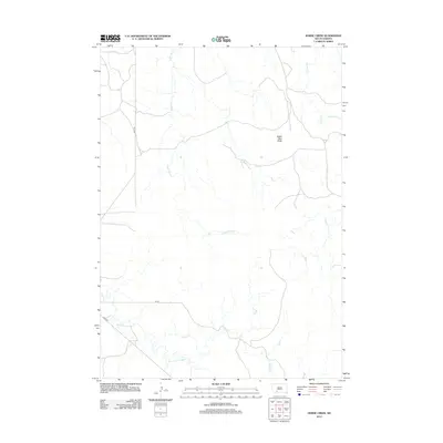2012 Map of Horse Creek, 2012 Print