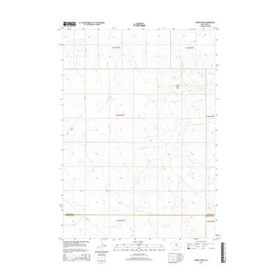 2015 Map of Horse Creek, 2015 Print