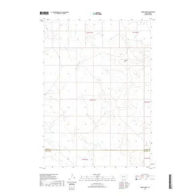 2017 Map of Horse Creek, 2017 Print