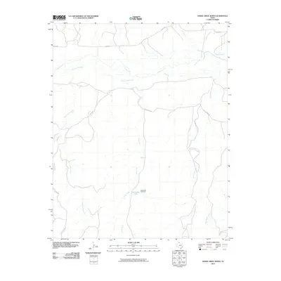 2010 Map of Horse Creek North, 2010 Print