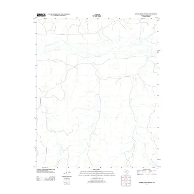 2012 Map of Horse Creek North, 2012 Print