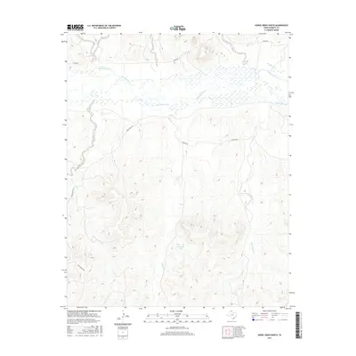 2016 Map of Horse Creek North, 2016 Print
