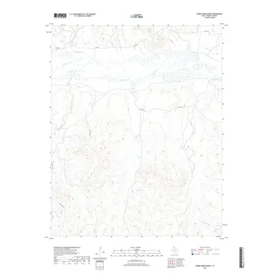 2019 Map of Horse Creek North, 2019 Print