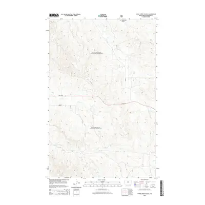 2014 Map of Horse Creek School, 2014 Print