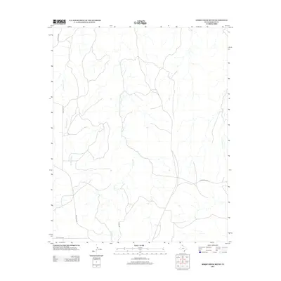 2012 Map of Horse Creek South, 2012 Print
