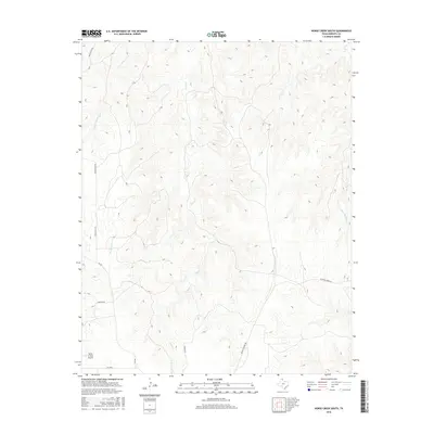 2016 Map of Horse Creek South, 2016 Print