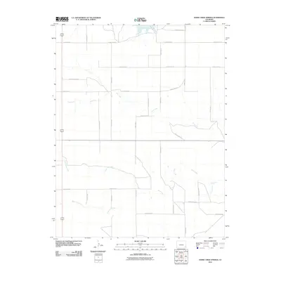 2010 Map of Horse Creek Springs, 2010 Print