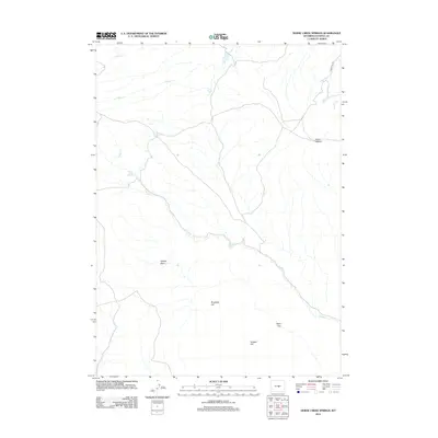 2012 Map of Horse Creek Springs, 2012 Print