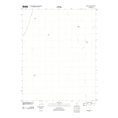 2011 Map of Horse Flat, 2011 Print