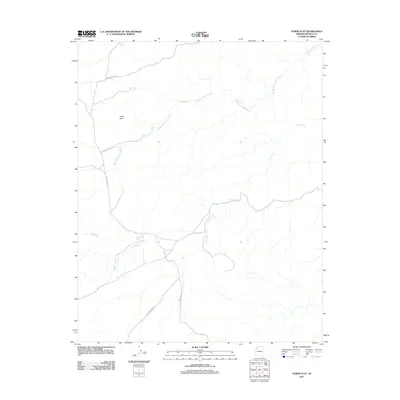 2011 Map of Horse Flat, 2011 Print