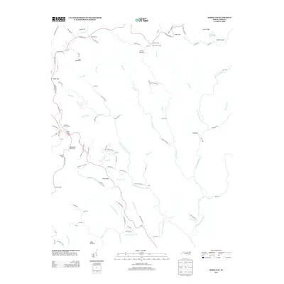2013 Map of Horse Gap, 2013 Print