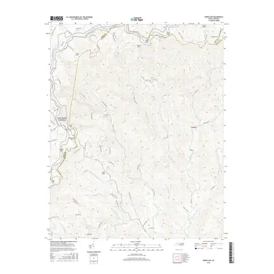 2016 Map of Horse Gap, 2016 Print