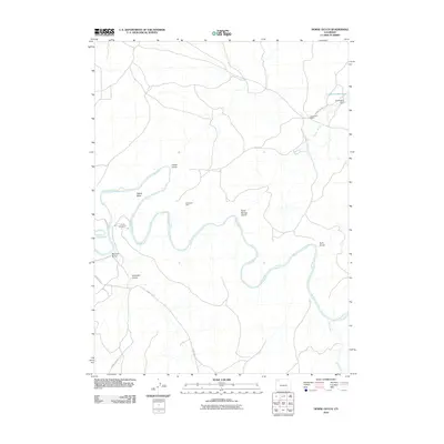 2010 Map of Horse Gulch, 2010 Print