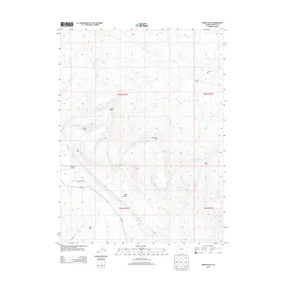 2013 Map of Horse Gulch, 2013 Print