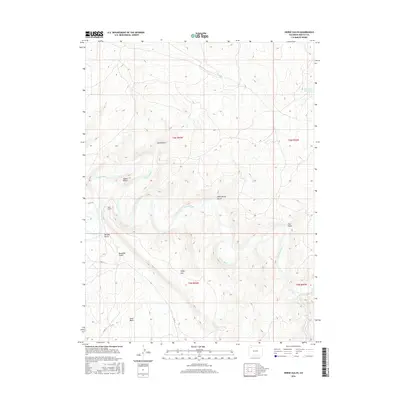 2016 Map of Horse Gulch, 2016 Print