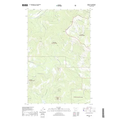 2020 Map of Horse Hill, 2020 Print
