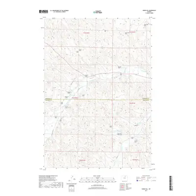 2017 Map of Horse Hill, 2017 Print