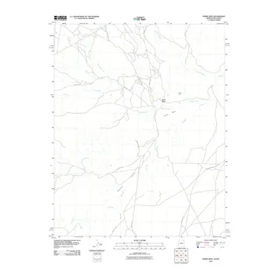 2010 Map of Horse Mesa, 2010 Print