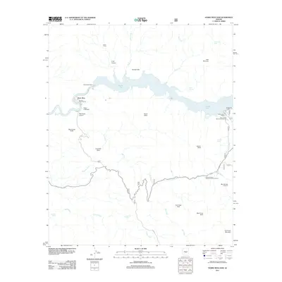 2011 Map of Horse Mesa Dam, 2011 Print