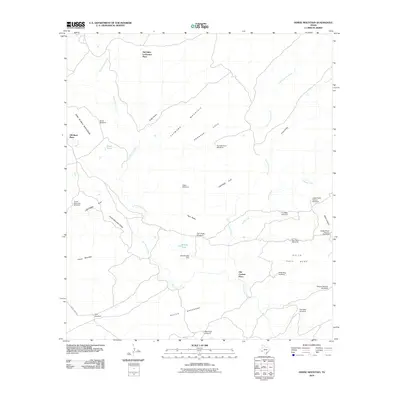 2010 Map of Horse Mountain, 2010 Print