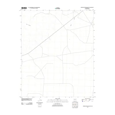 2010 Map of Horse Mountain East, 2010 Print