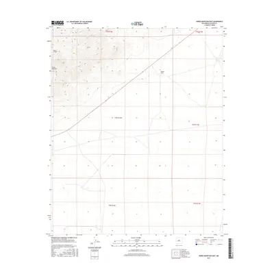 2017 Map of Horse Mountain East, 2017 Print